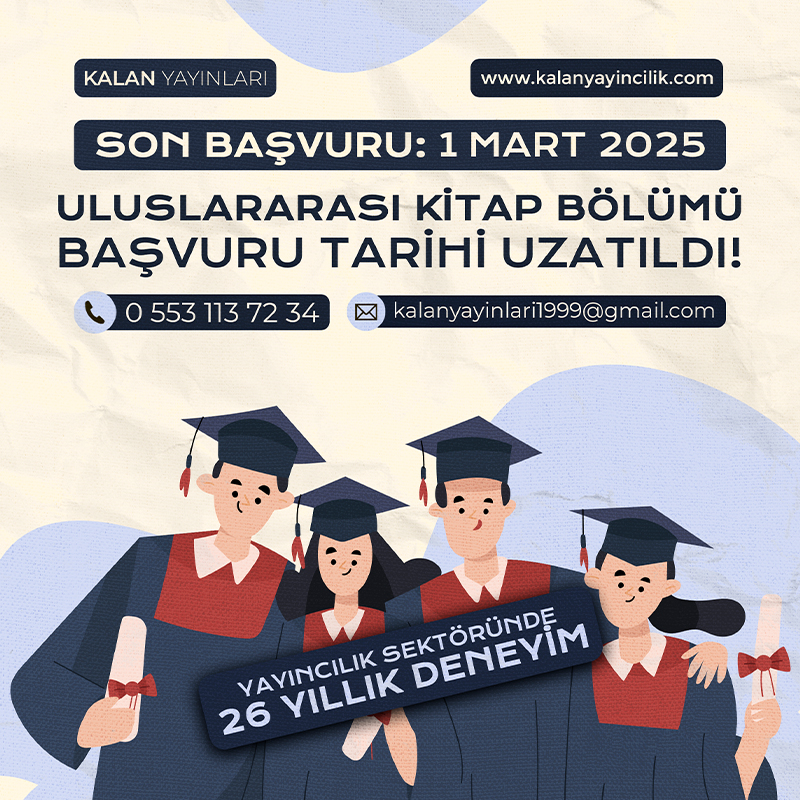 Mart ayı uluslararası kitap bölümü için başvuru tarihi uzatıldı! 